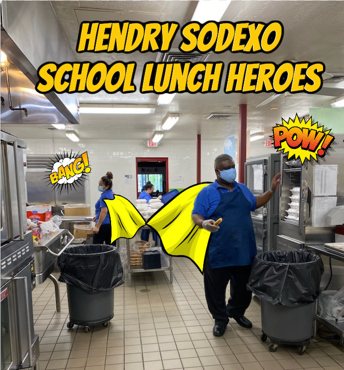 Hendry-Sodexo Food service employees at Upthegrove Elementary work hard to provide nutritious meals for their students.
