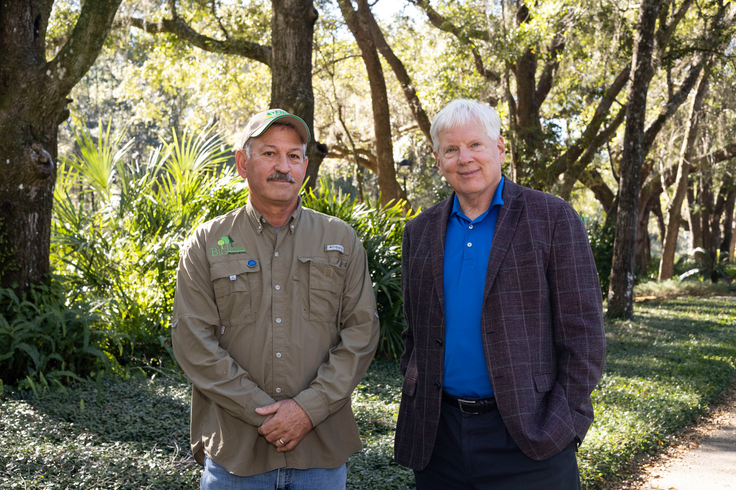 Scott Angle tours Big Trees Plantation with Ed Bravo on Friday, Jan. 7, 2022.
