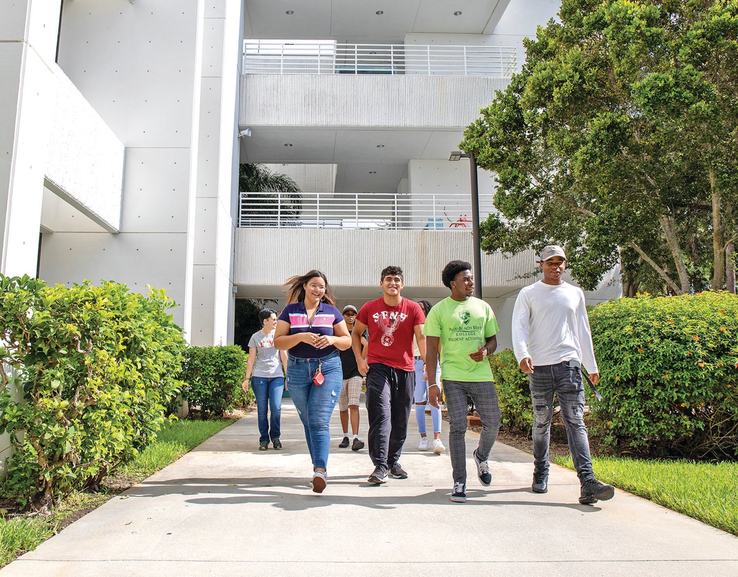 Palm Beach State College’s fall enrollment is up 6% this fall term compared to the previous year.