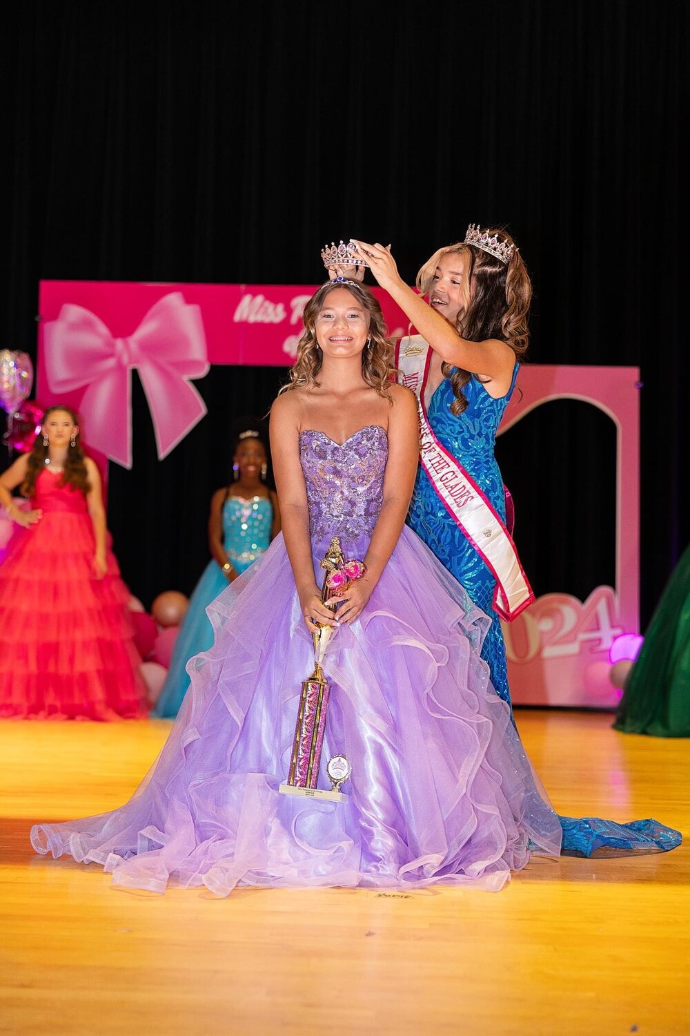 Kaylianne Vanerbaan was crowned the 2024 Miss Princess of the Glades. [Photo by Brenda Whitehead Photography]